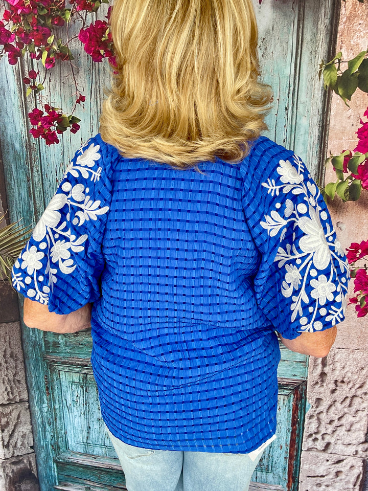 Havannah Top - Royal Blue