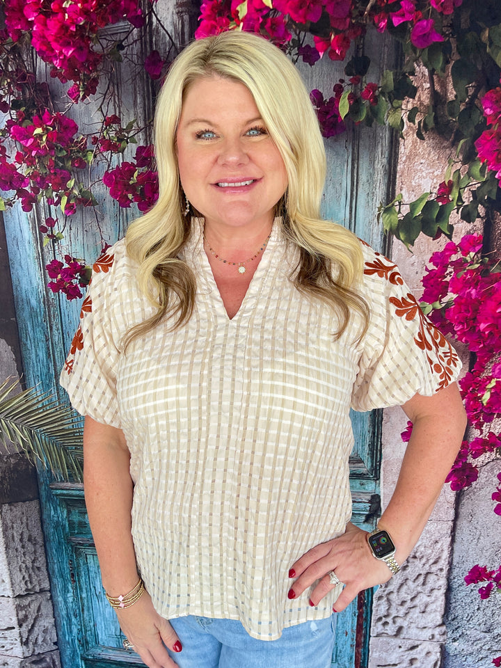 Havannah Top - Burnt Orange