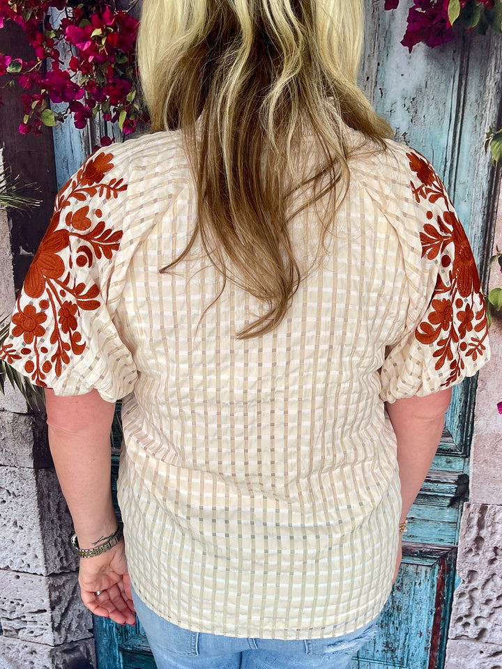 Havannah Top - Burnt Orange