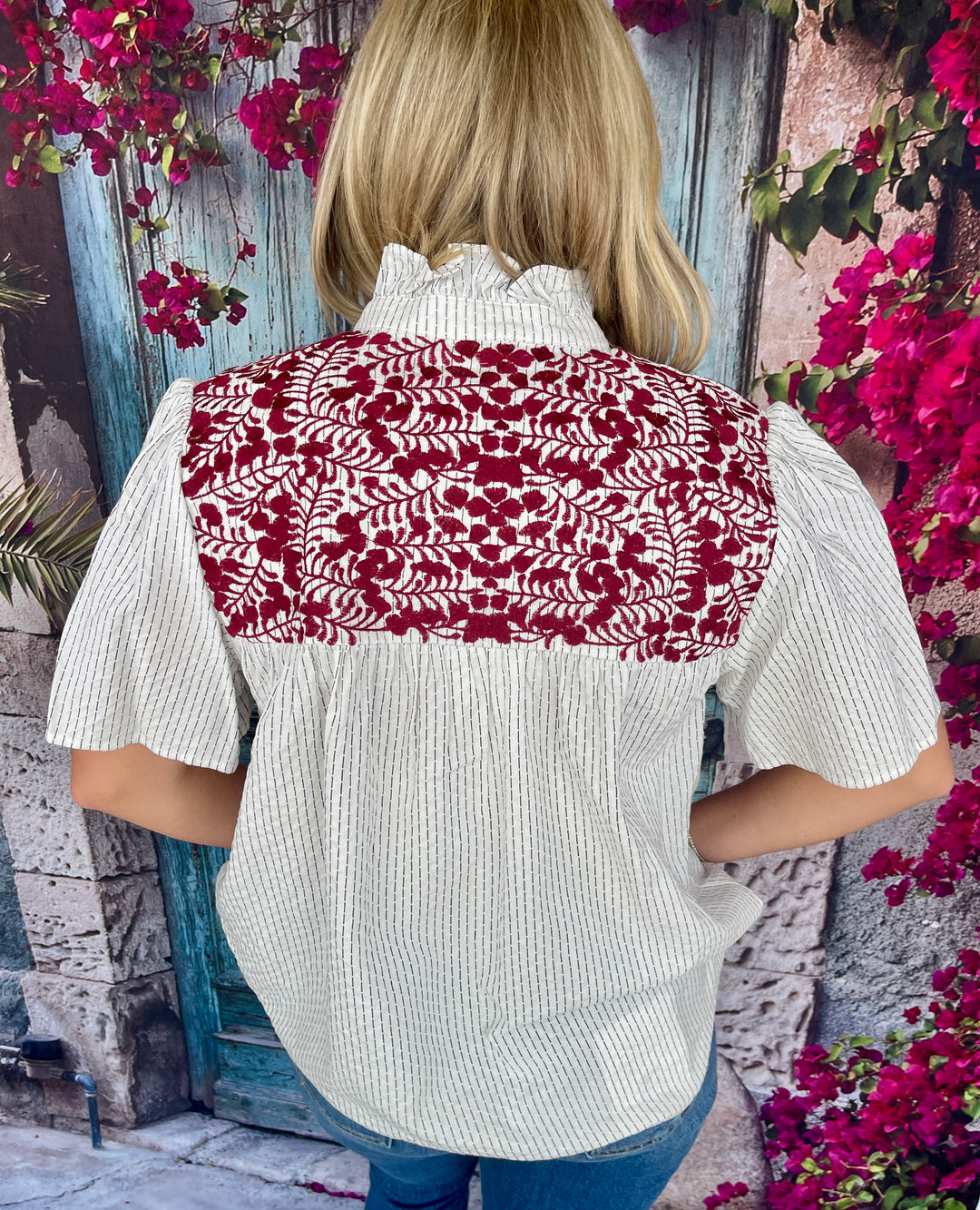 Reece Top - Maroon