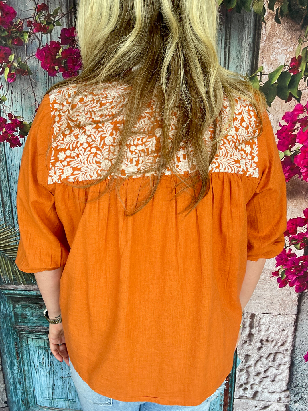 Jane Top - Burnt Orange