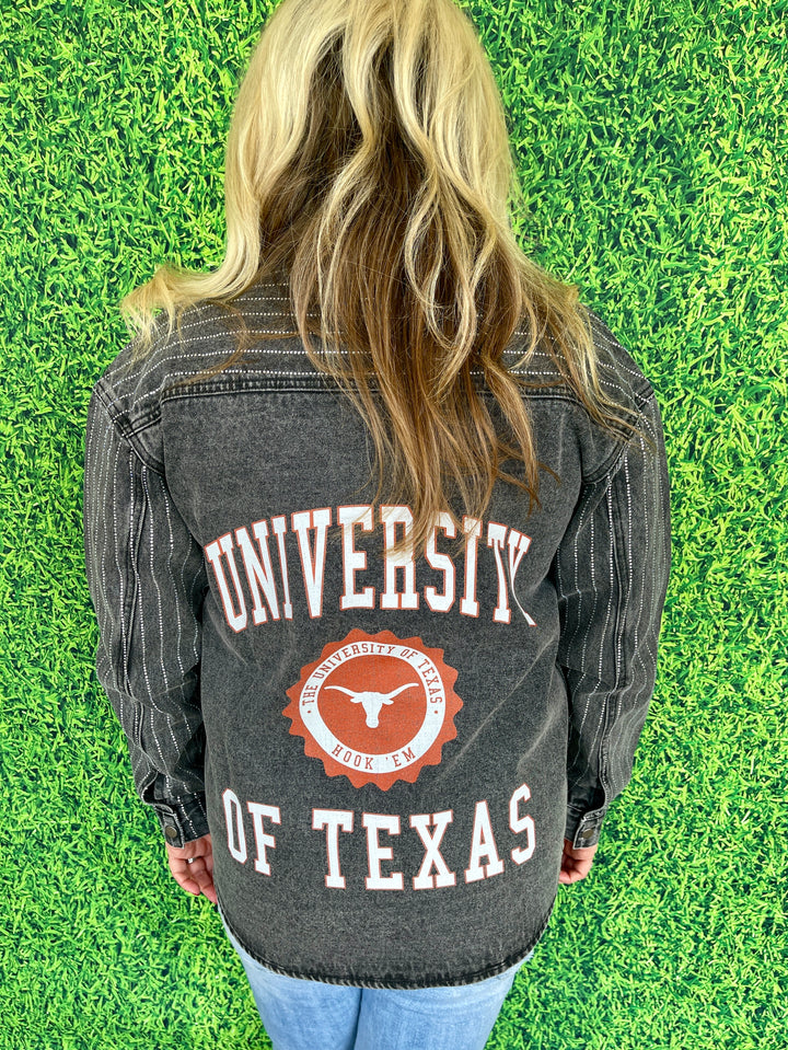 Texas Rhinestone Denim Shirt