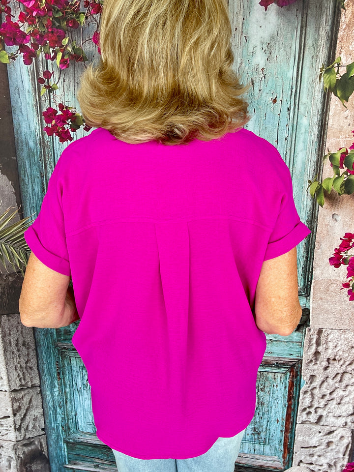 D'ann Top - Magenta