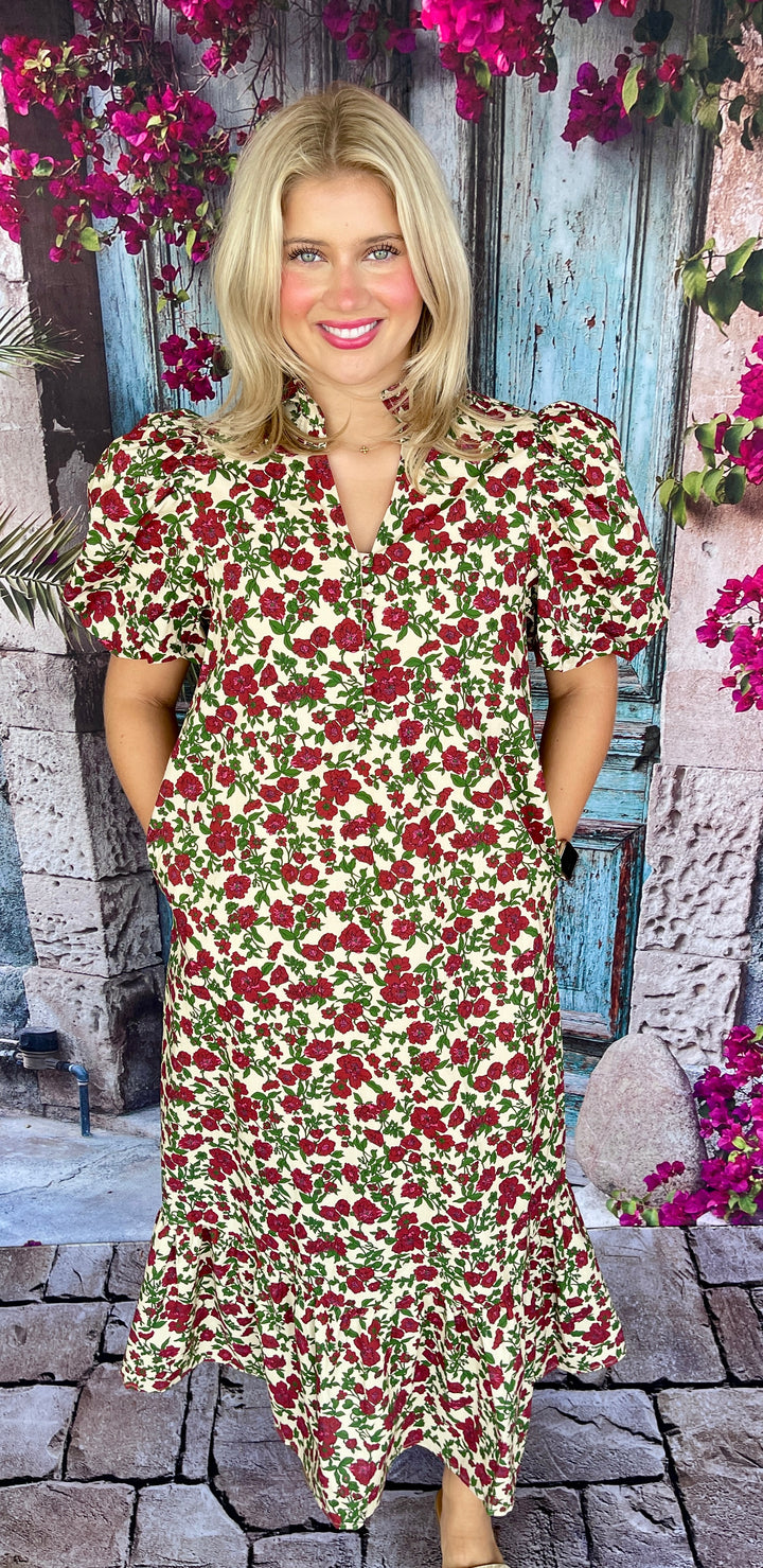 Bottomless Brunch Dress- Ecru