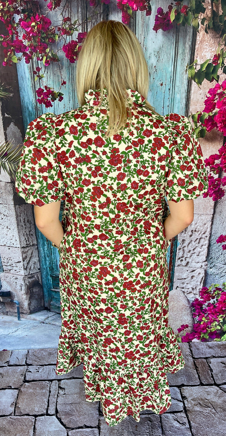 Bottomless Brunch Dress- Ecru