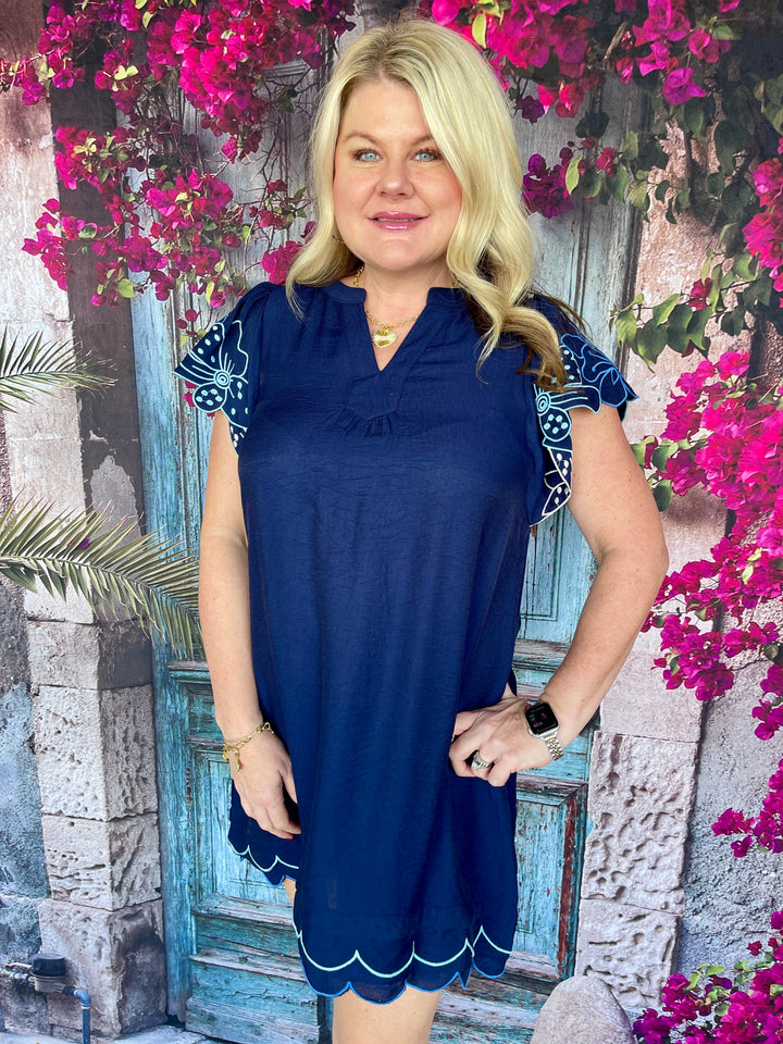 Blue Above All Dress