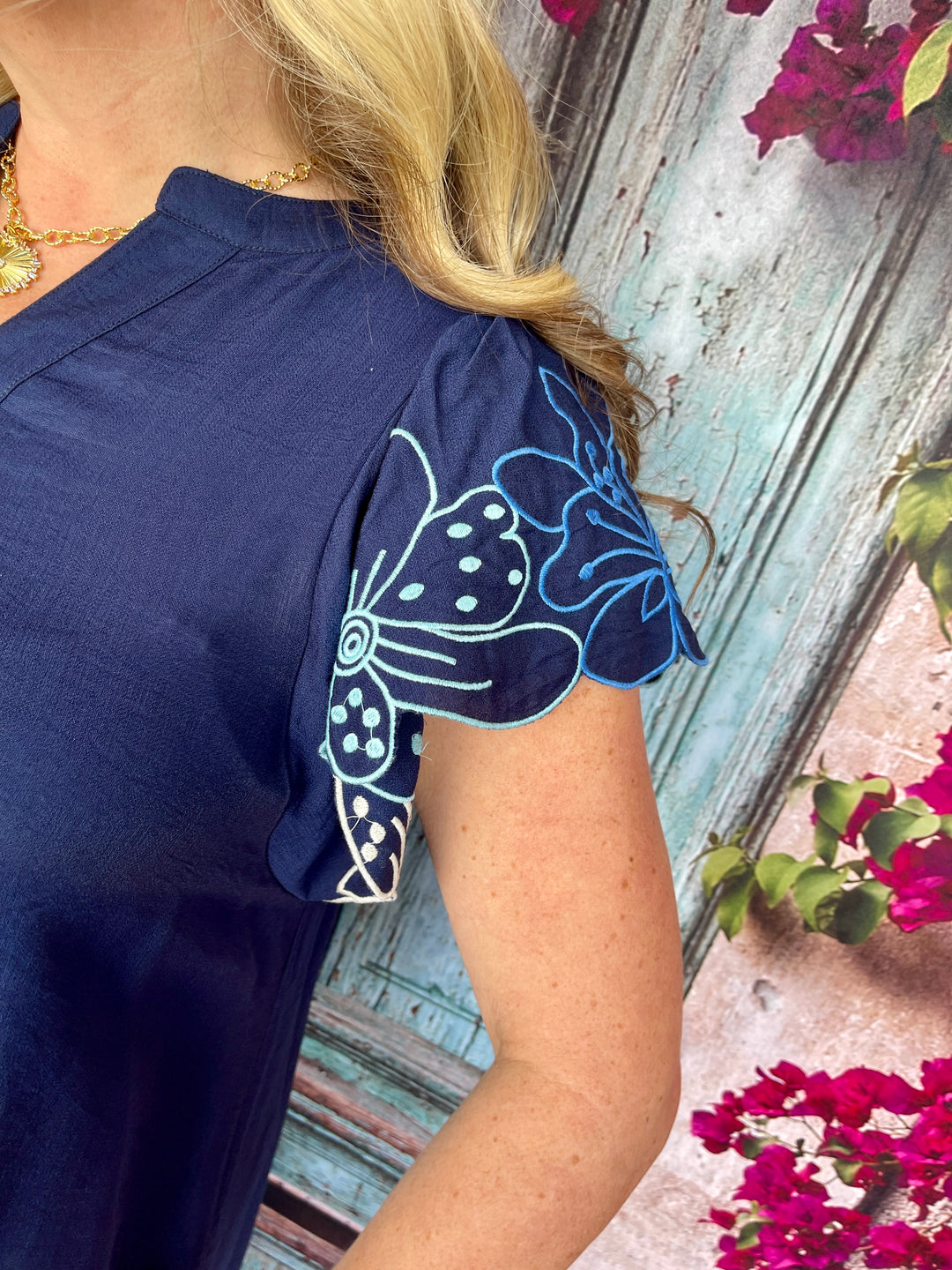Blue Above All Dress