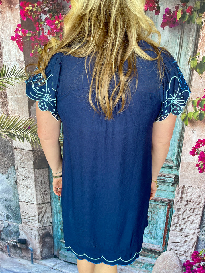 Blue Above All Dress