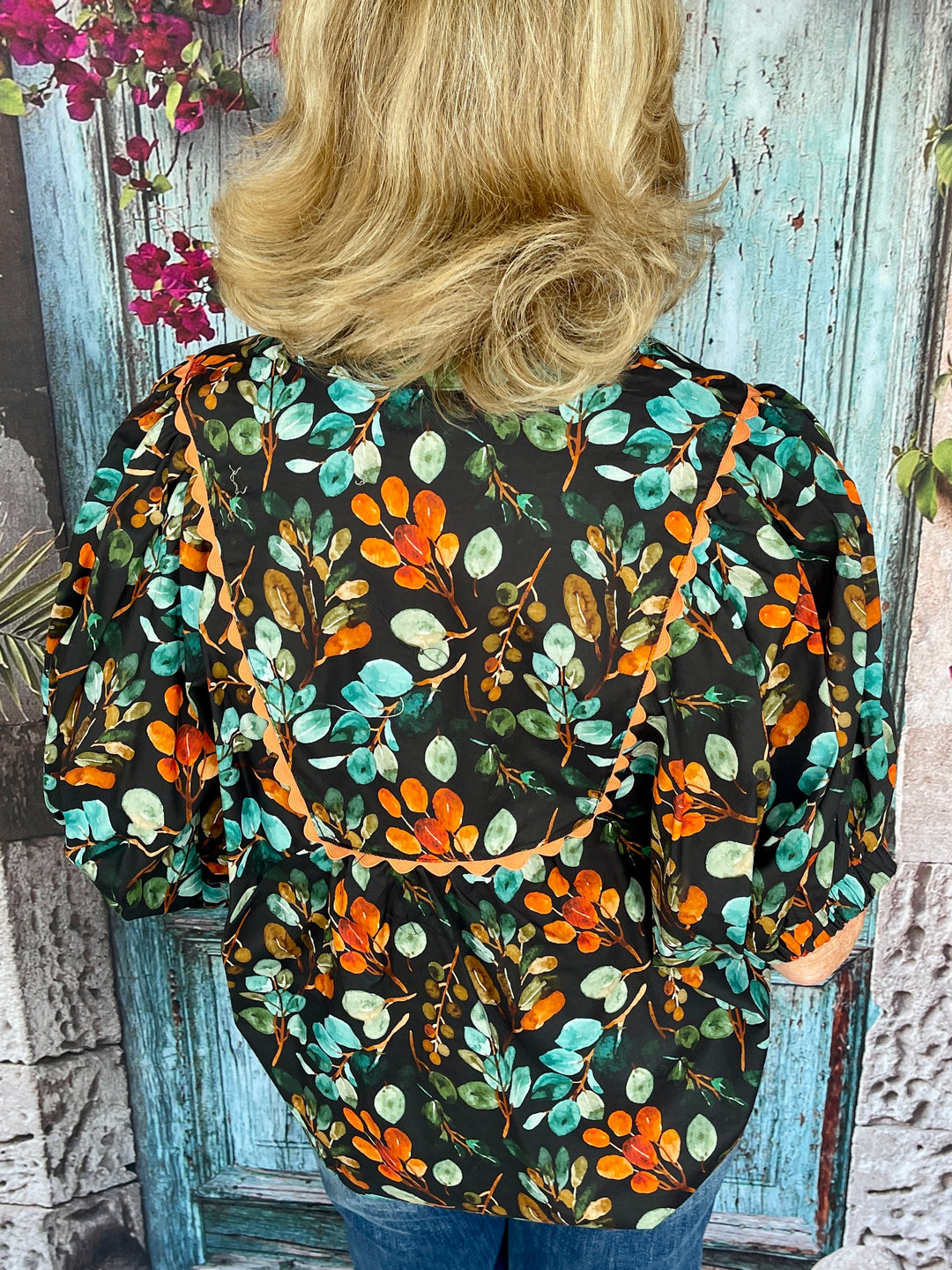 Signs Of Seasons Top - Black