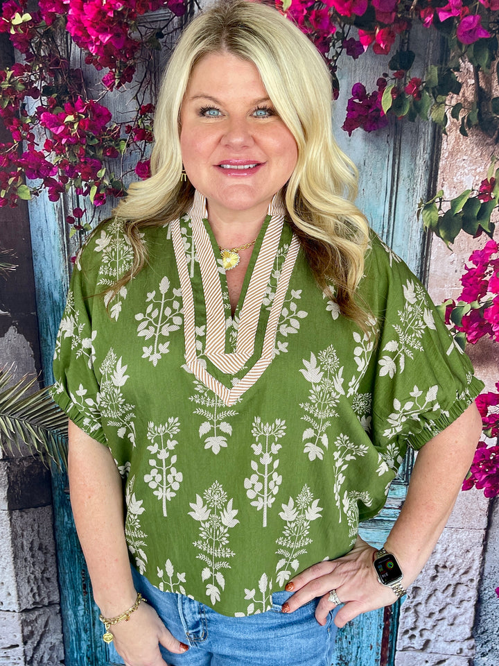 Bondi Top- Olive