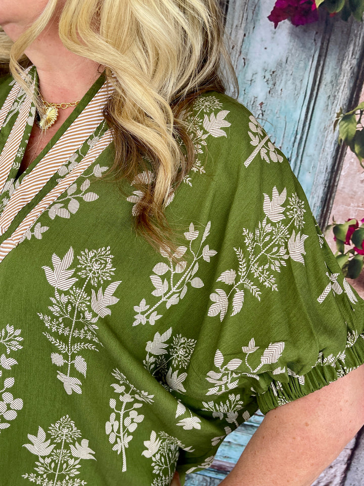 Bondi Top- Olive