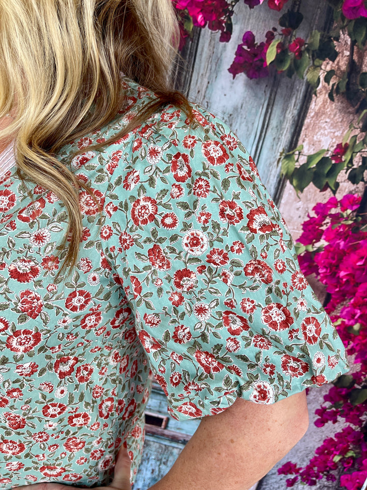 Fall Flowers In Bloom Top