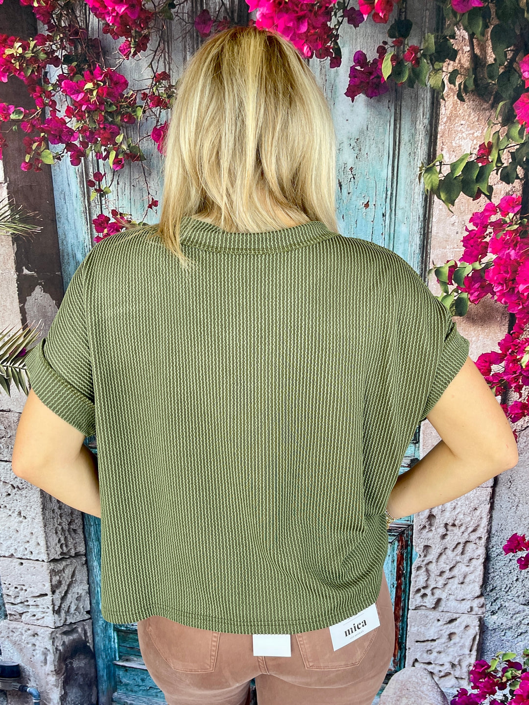 Must Have Top- Olive