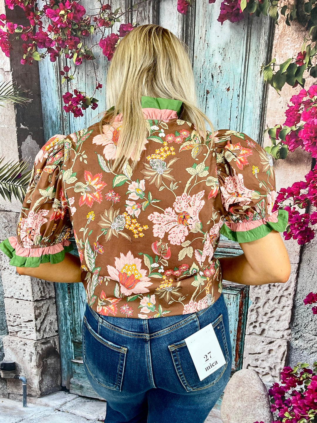 Queen Of The Night Top- Brown