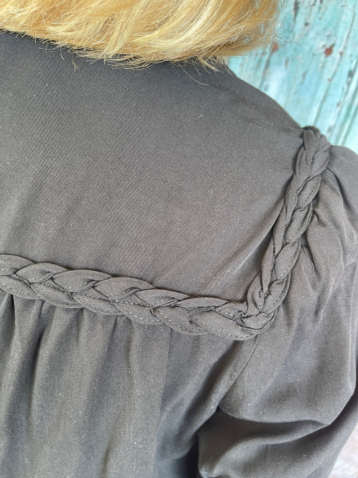 Braid Top - Black