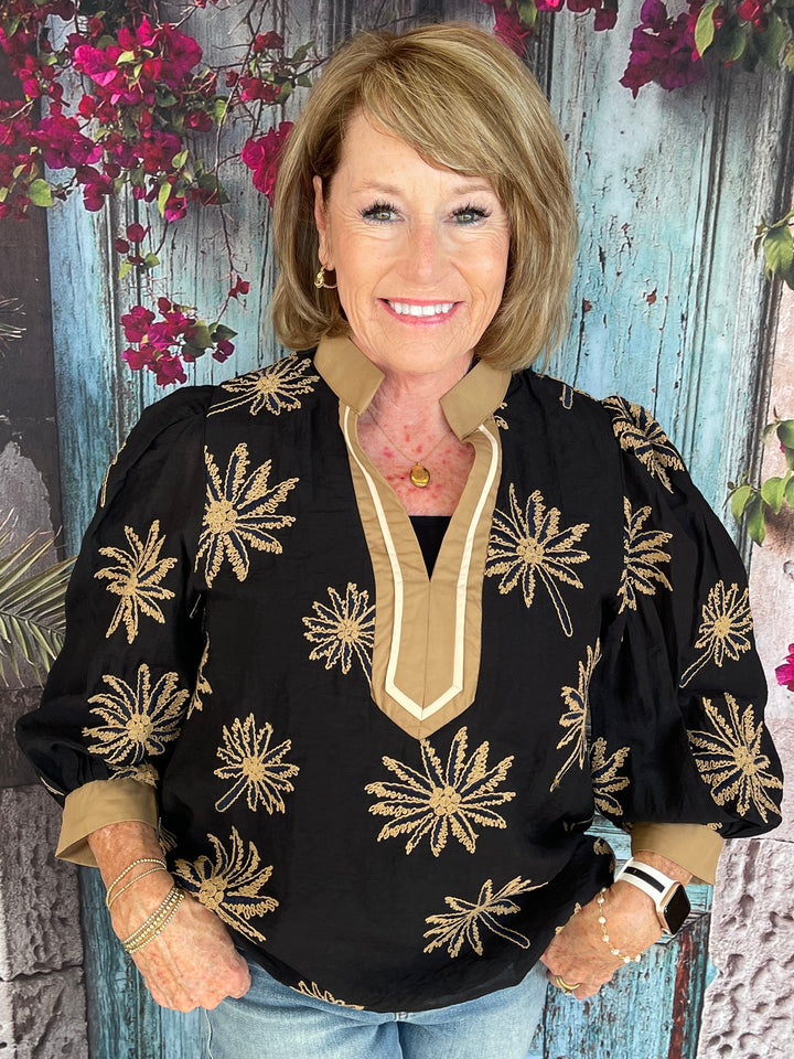 Just Julie Top - Black