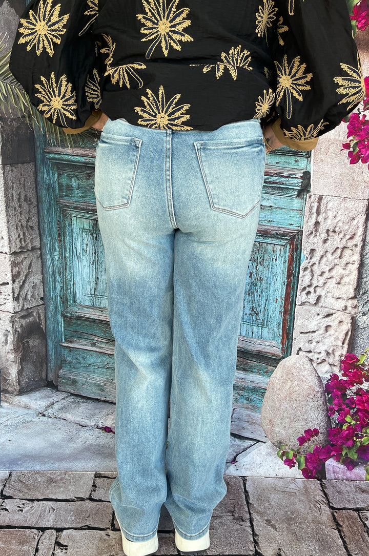 Judy Blue High Waist Tummy Control Straight Leg