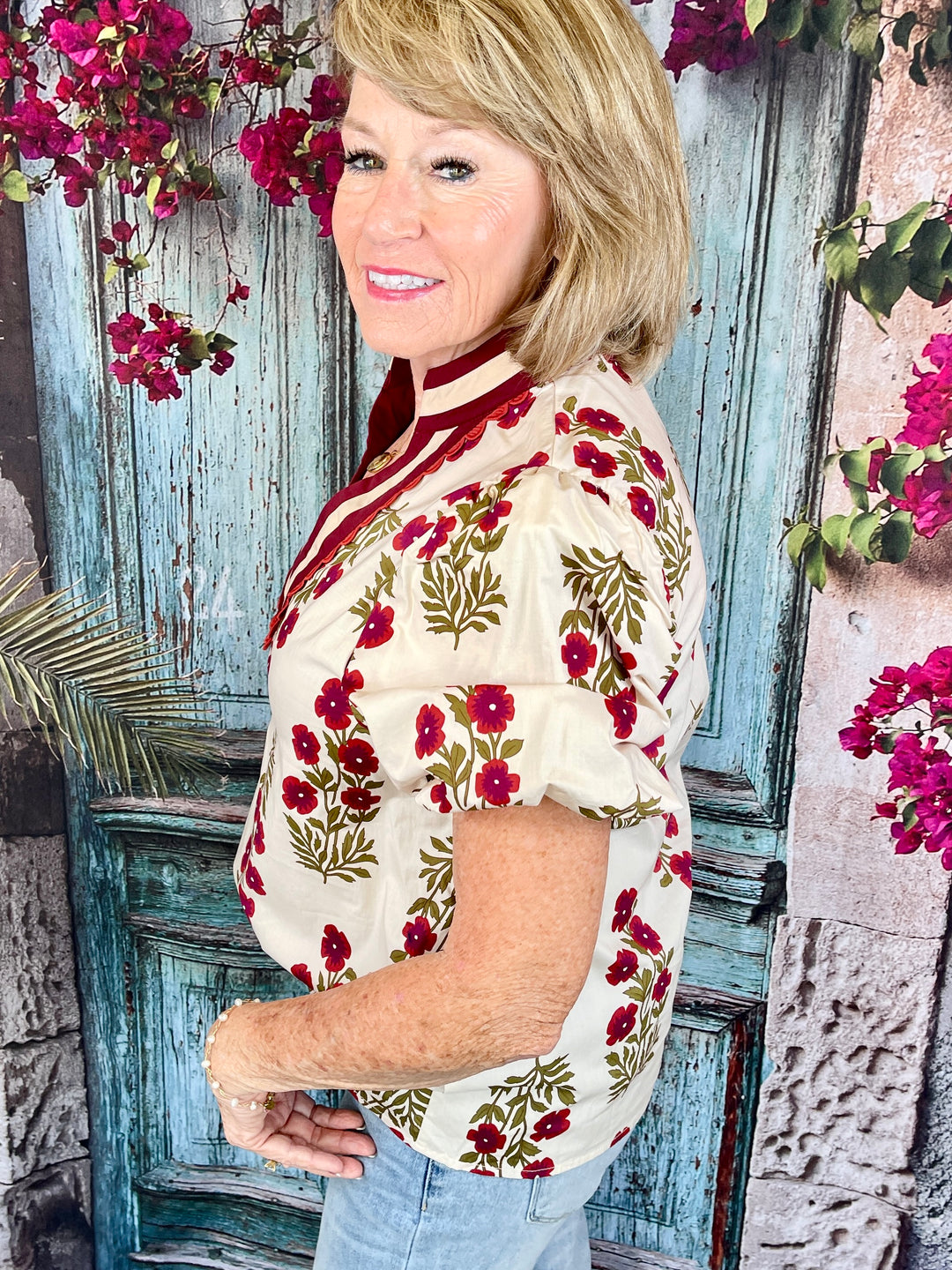 Anything But Basic Top - Ecru