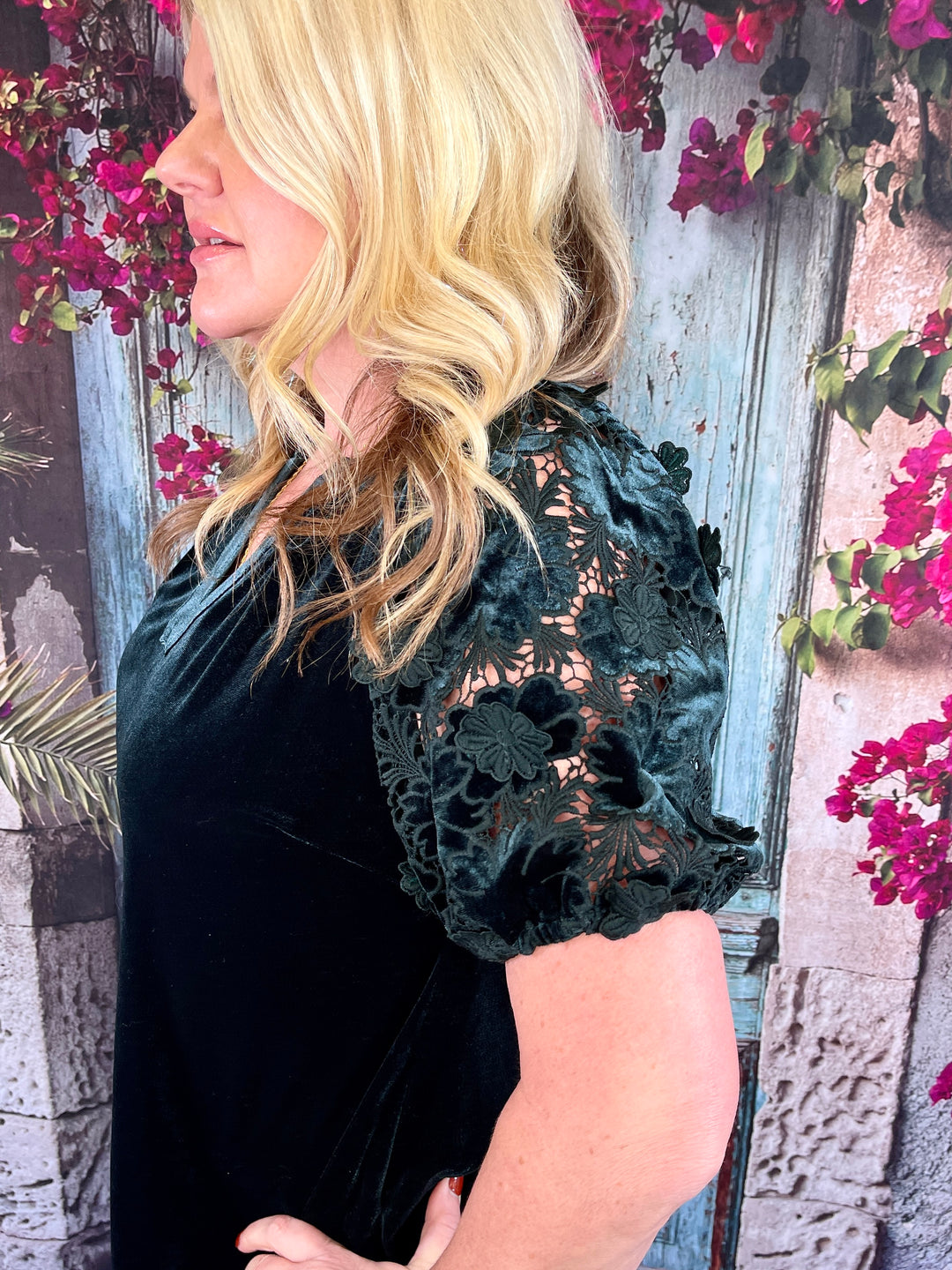 Lucky Lady Top - Teal Green