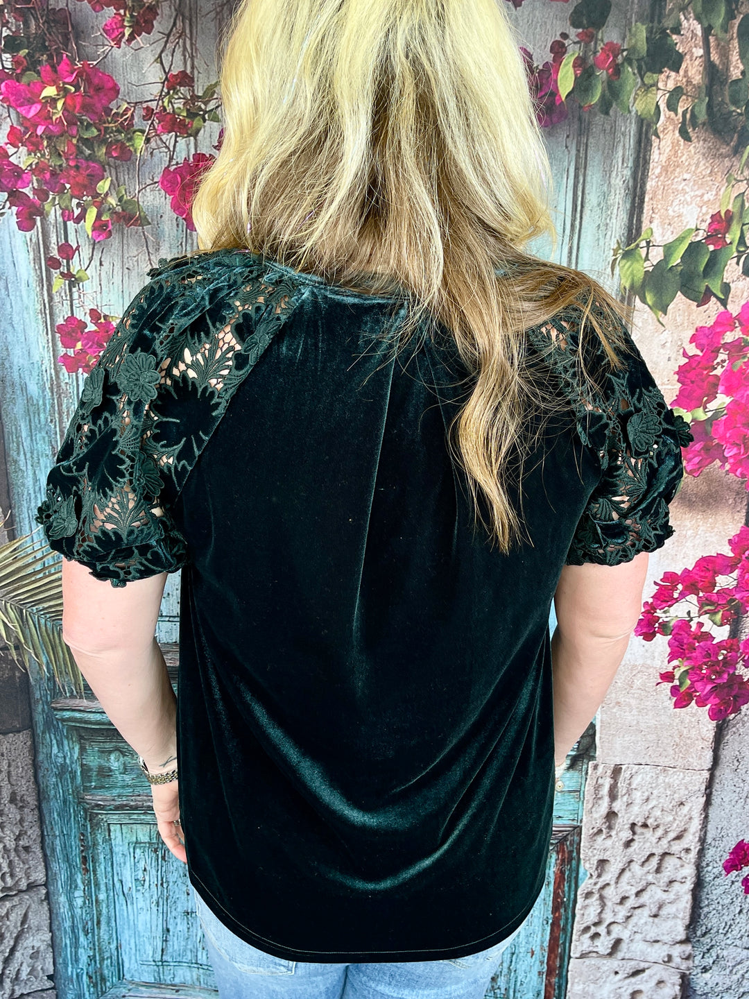 Lucky Lady Top - Teal Green