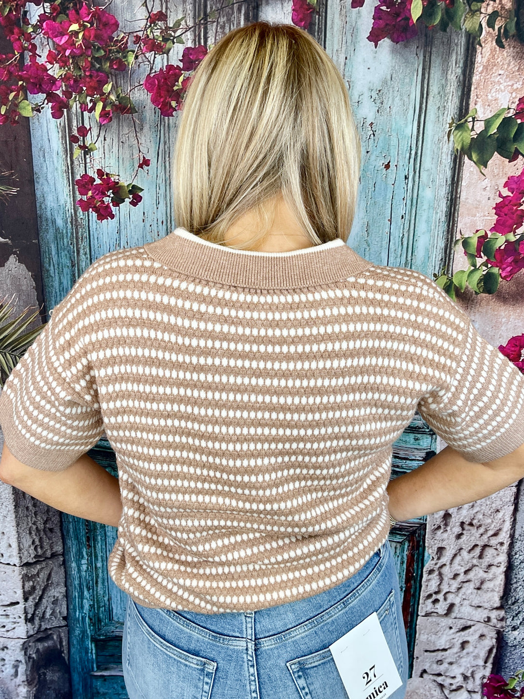 I Wanna Be Lazy Top - Taupe