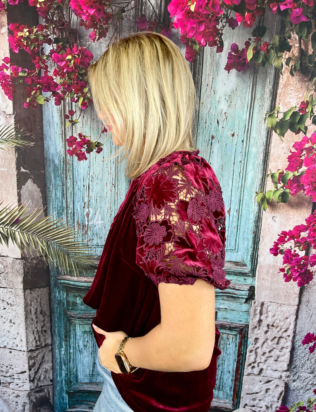 Lucky Lady Top - Plum