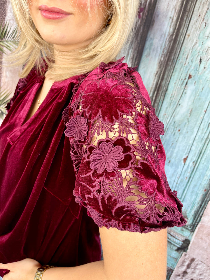 Lucky Lady Top - Plum