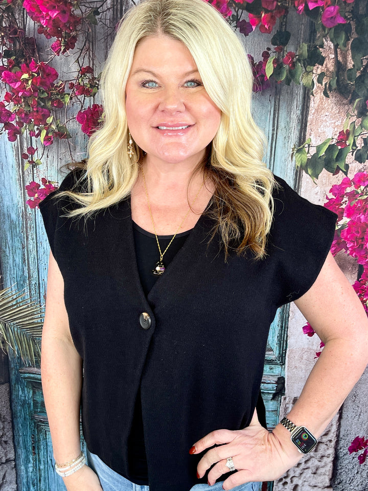 Down South Winter Top - Black