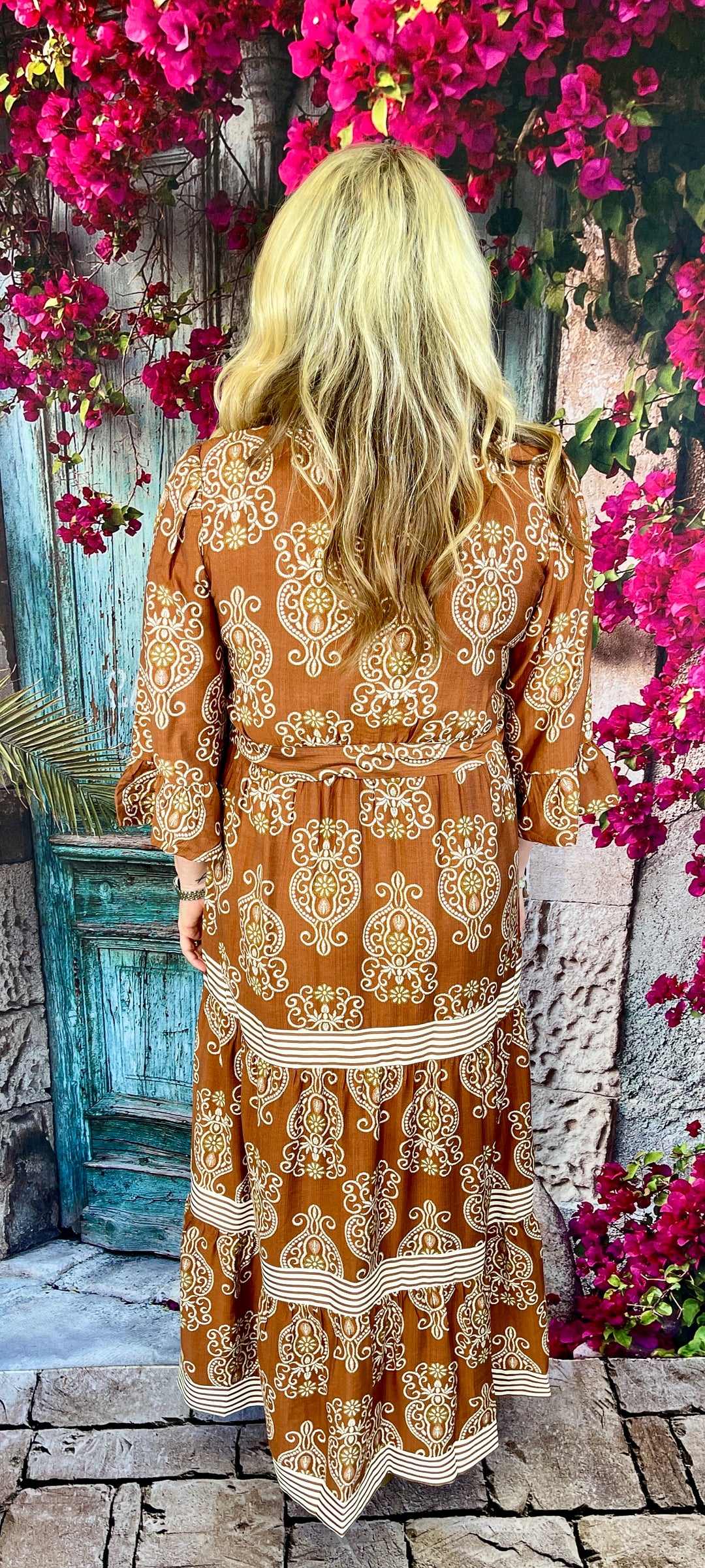 Cinnamon Kaleidoscope Dress