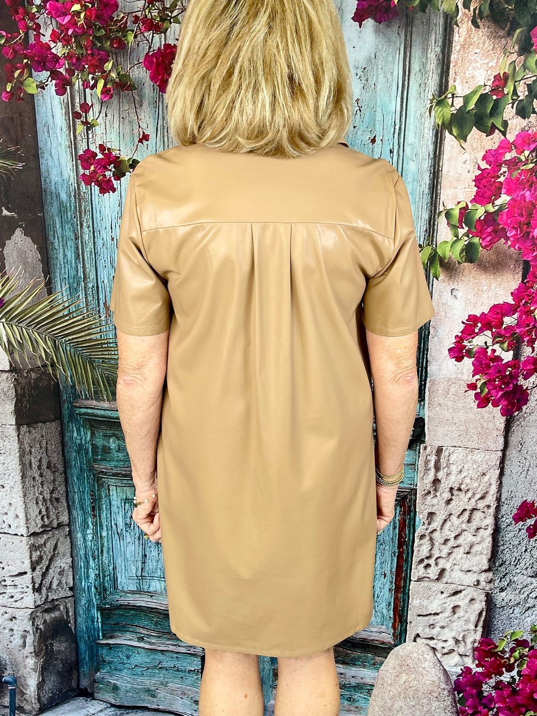 Cutie In Camel Dress