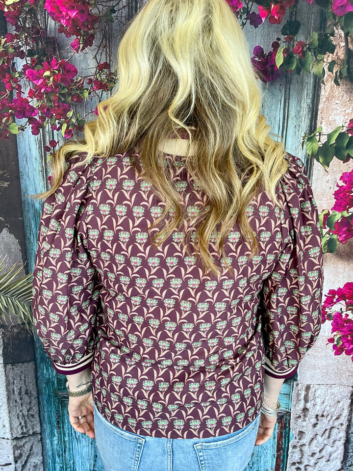 La La Lori Top - Merlot