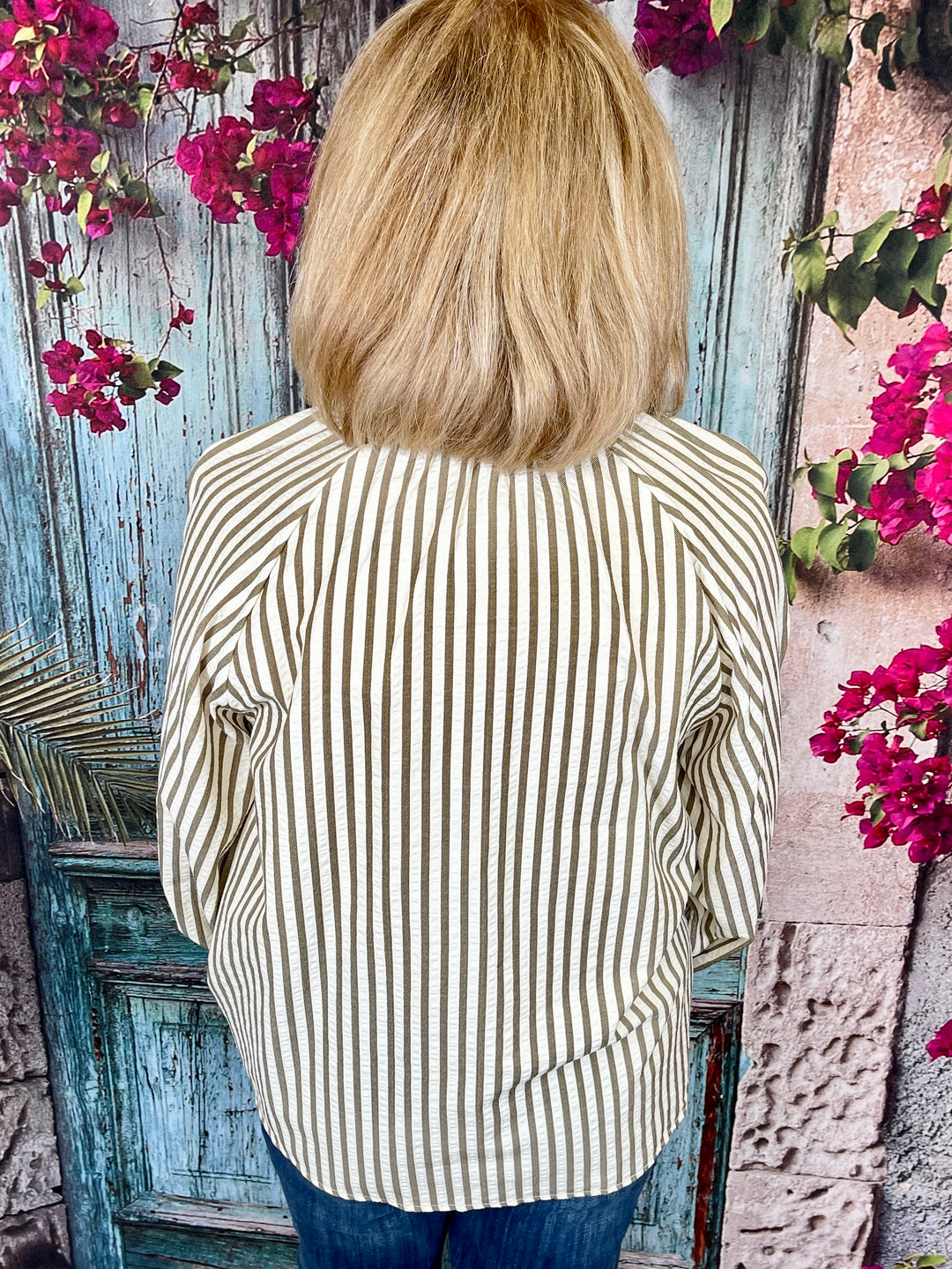 It Just Works Top - Olive