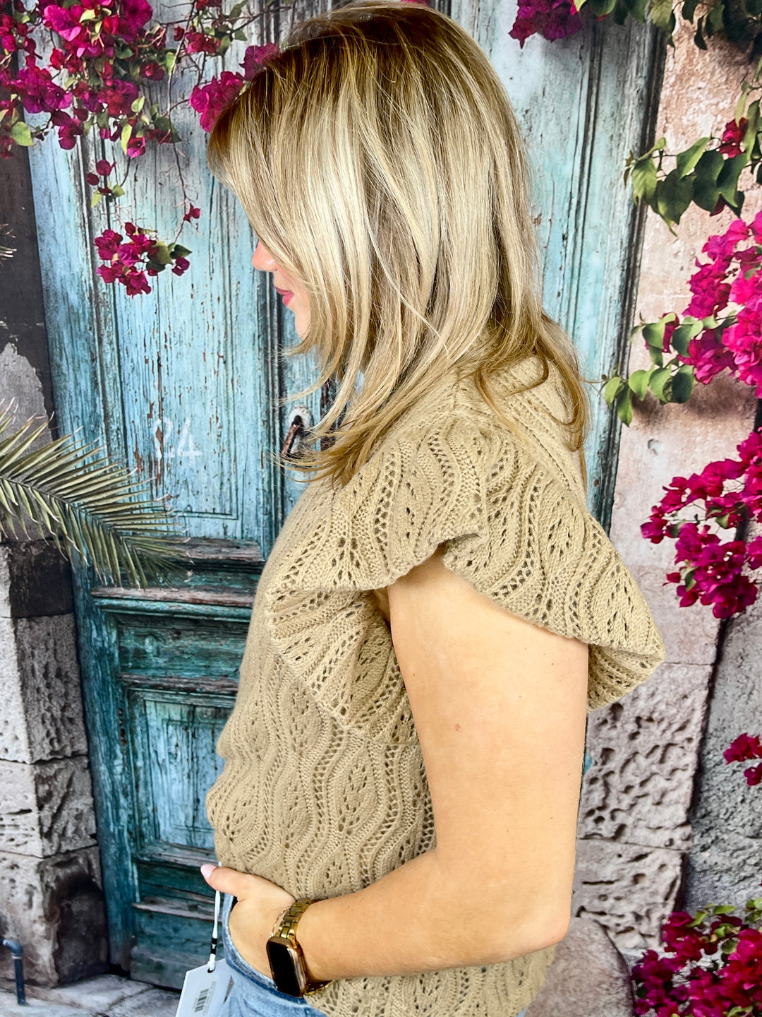 La La Lovely Top - Mocha