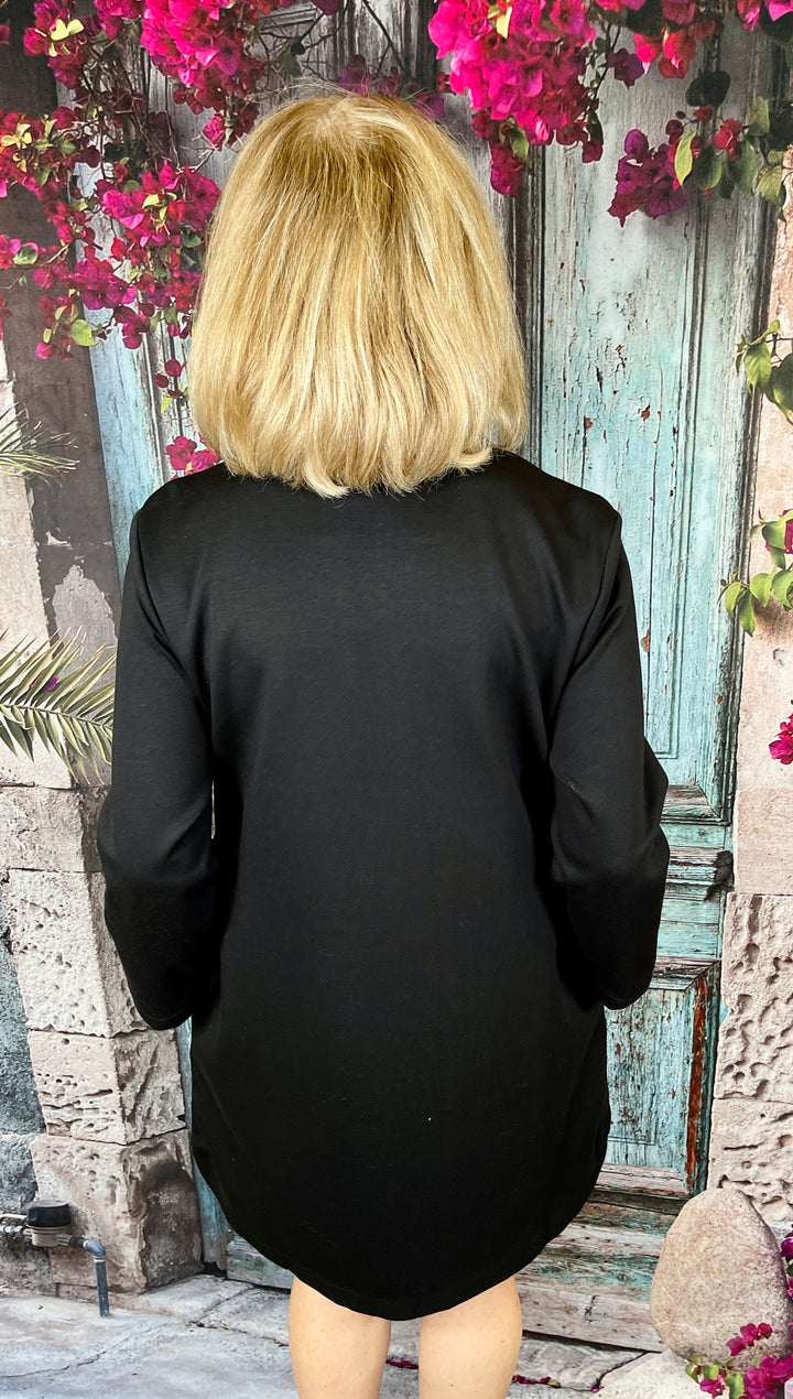 Easy Peasy Dress - Black