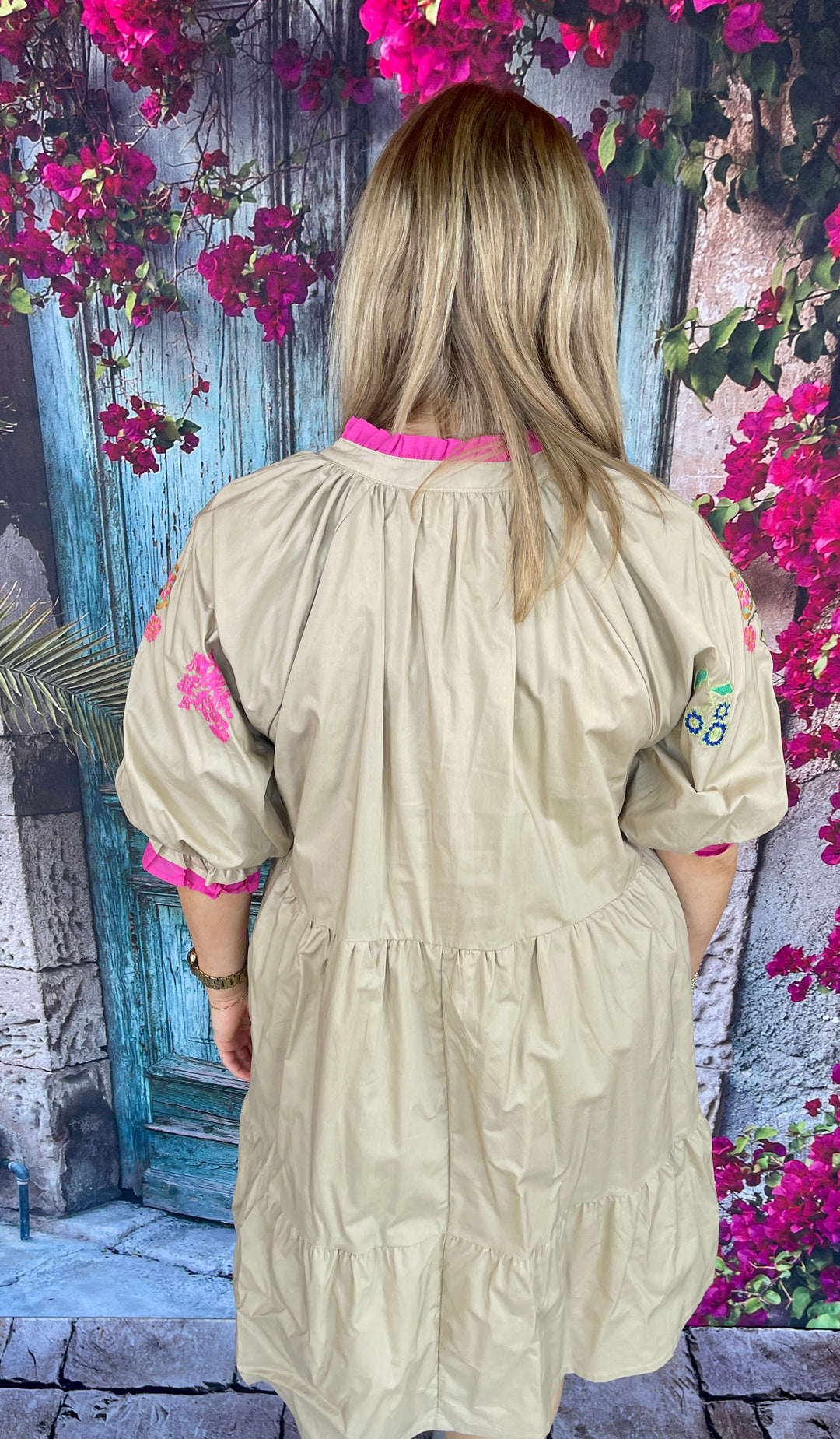 FINAL SALE Candace Dress - Taupe