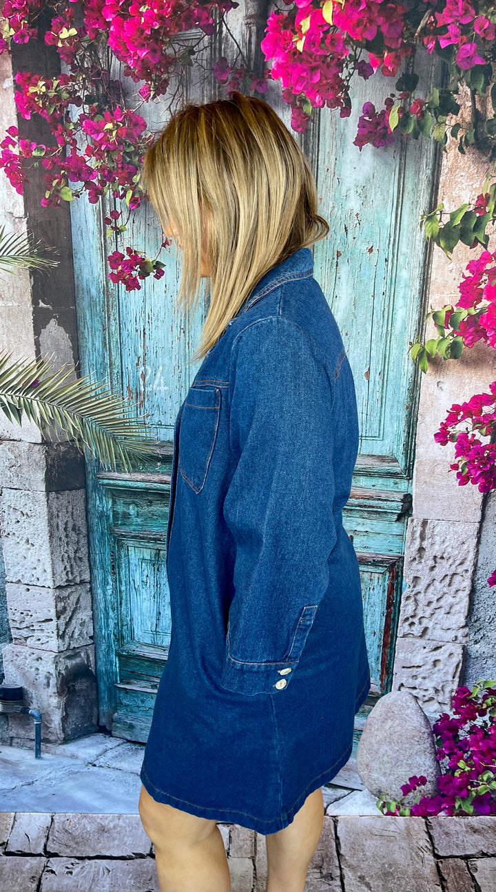 Decked Out In Denim Dress