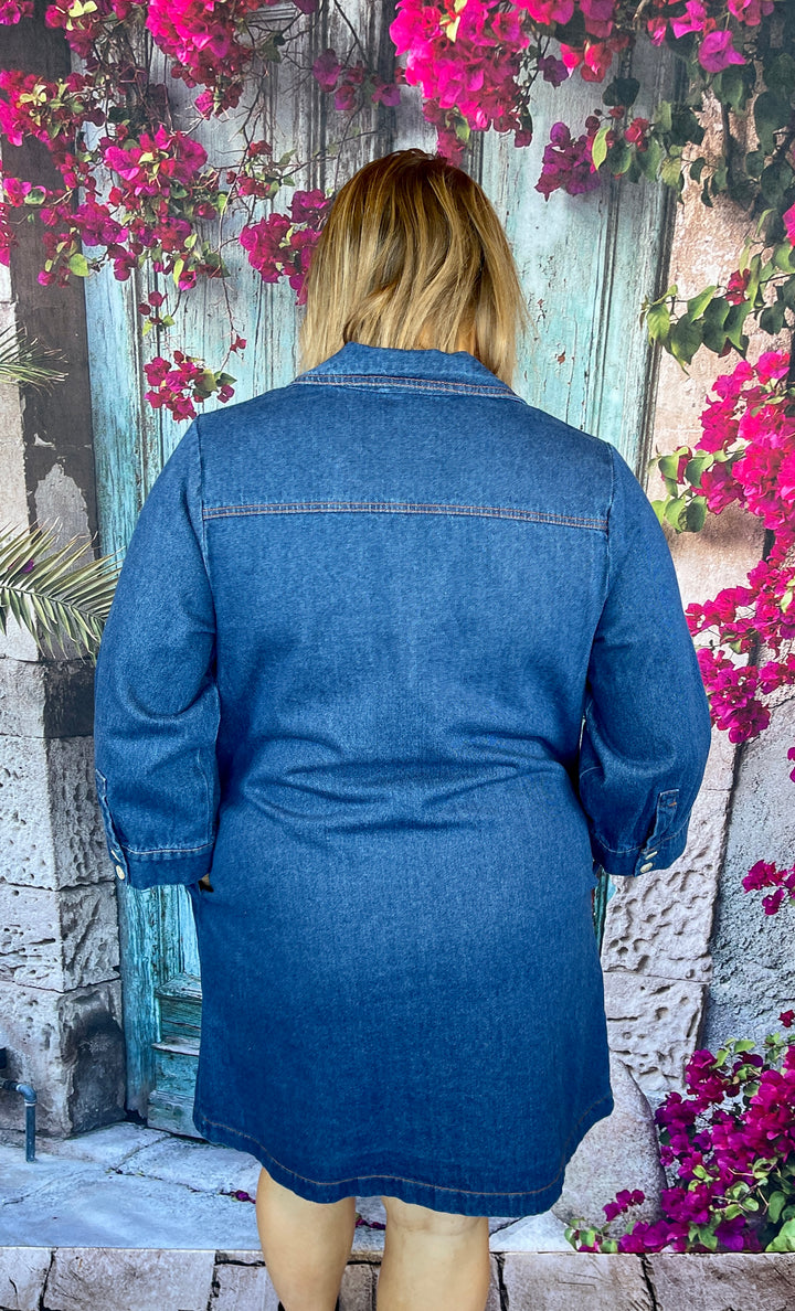 Decked Out In Denim Dress