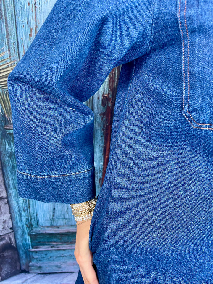 Decked Out In Denim Dress