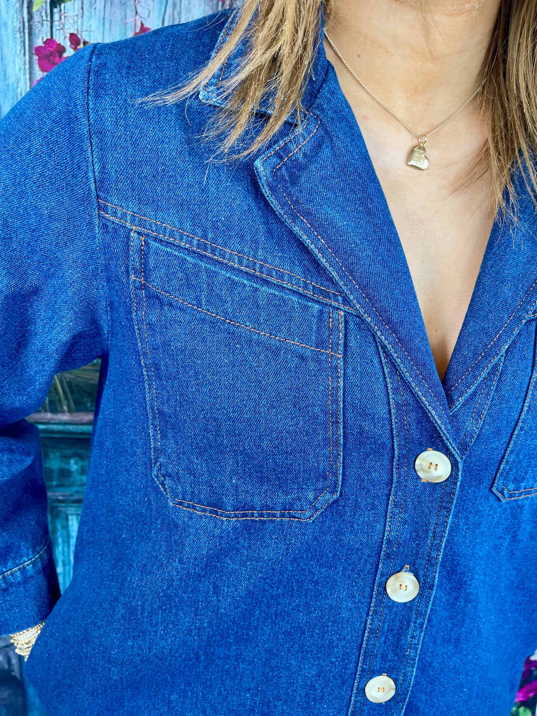 Decked Out In Denim Dress
