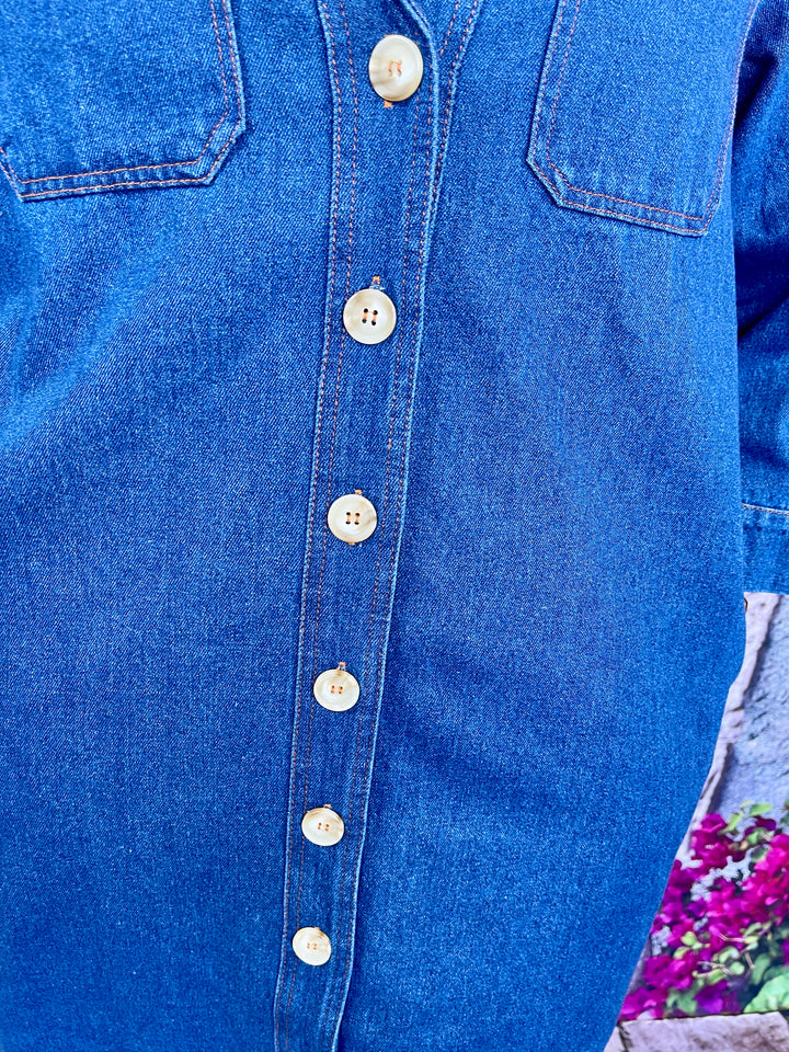 Decked Out In Denim Dress