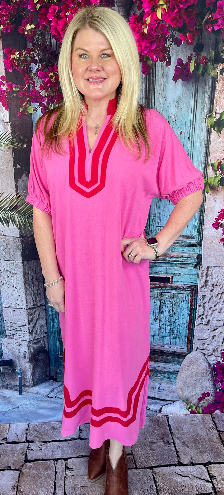 FINAL SALE Lovely & Lucky Dress - Pink