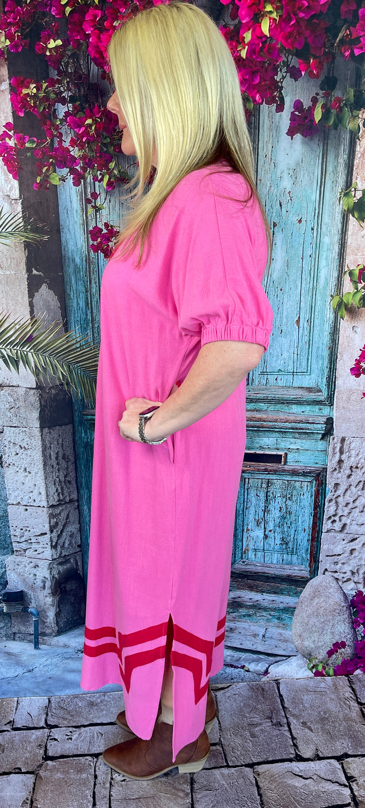 FINAL SALE Lovely & Lucky Dress - Pink