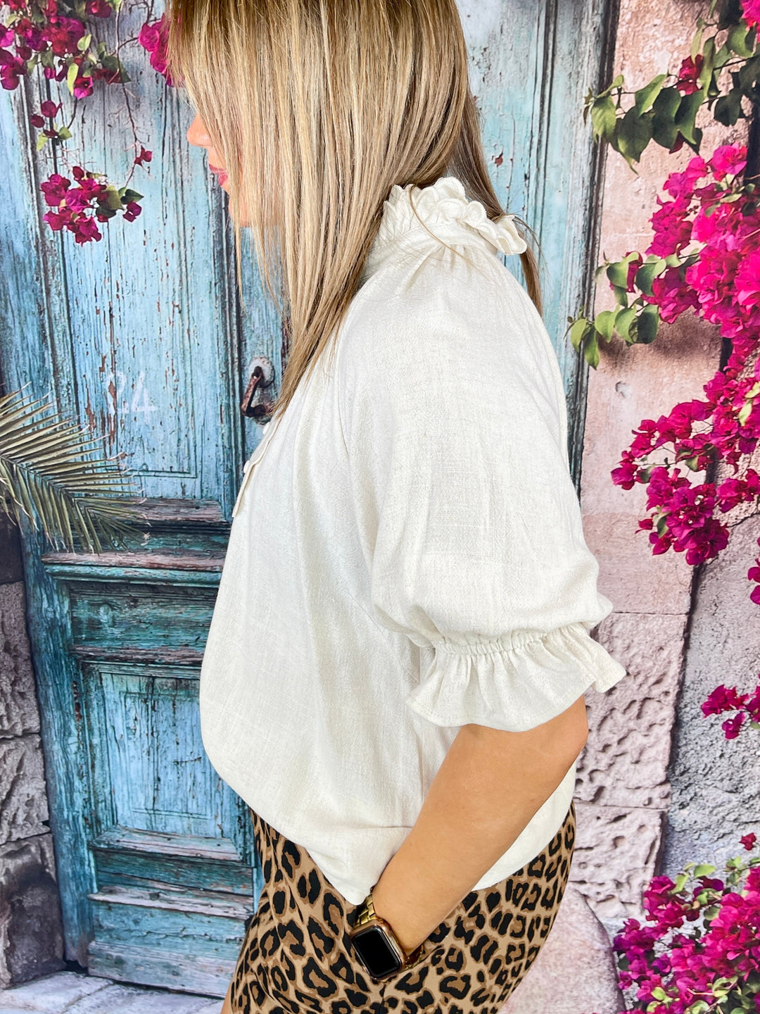 Ruffle & Scallop Please Top