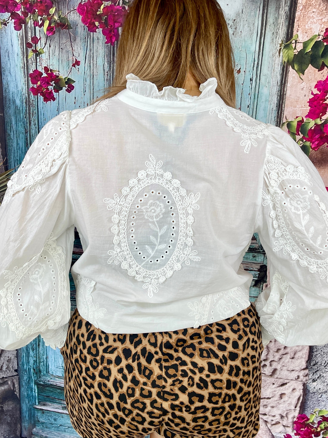 Cutie In Crochet Top - White
