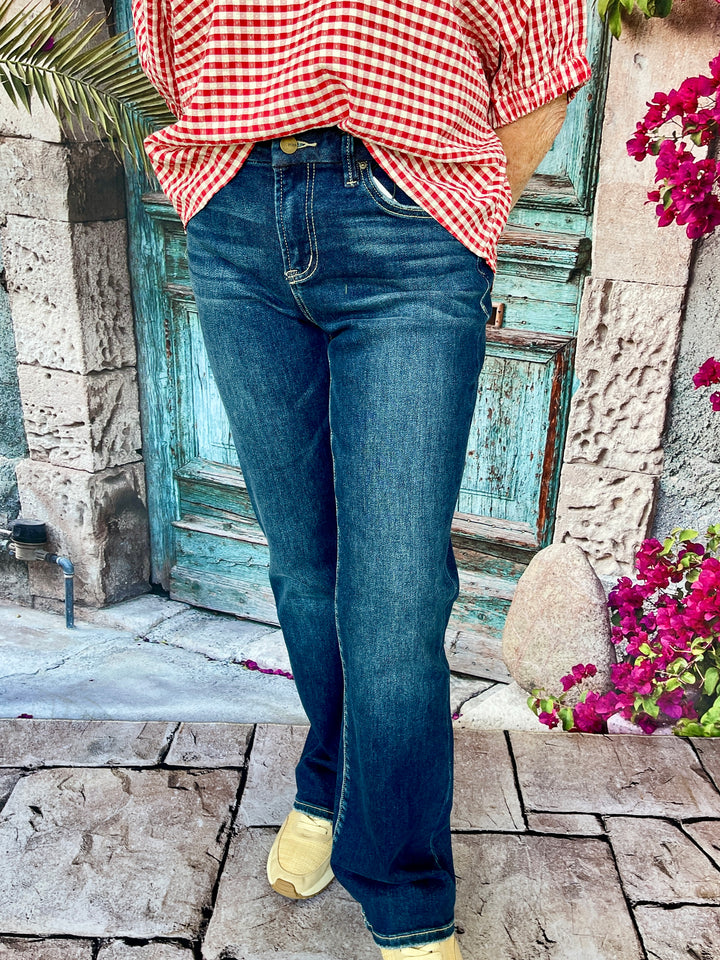 Mica Denim Mid Rise Boot Cut