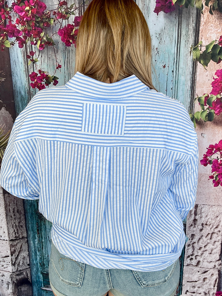 Southern Gal Top - Lt. Blue