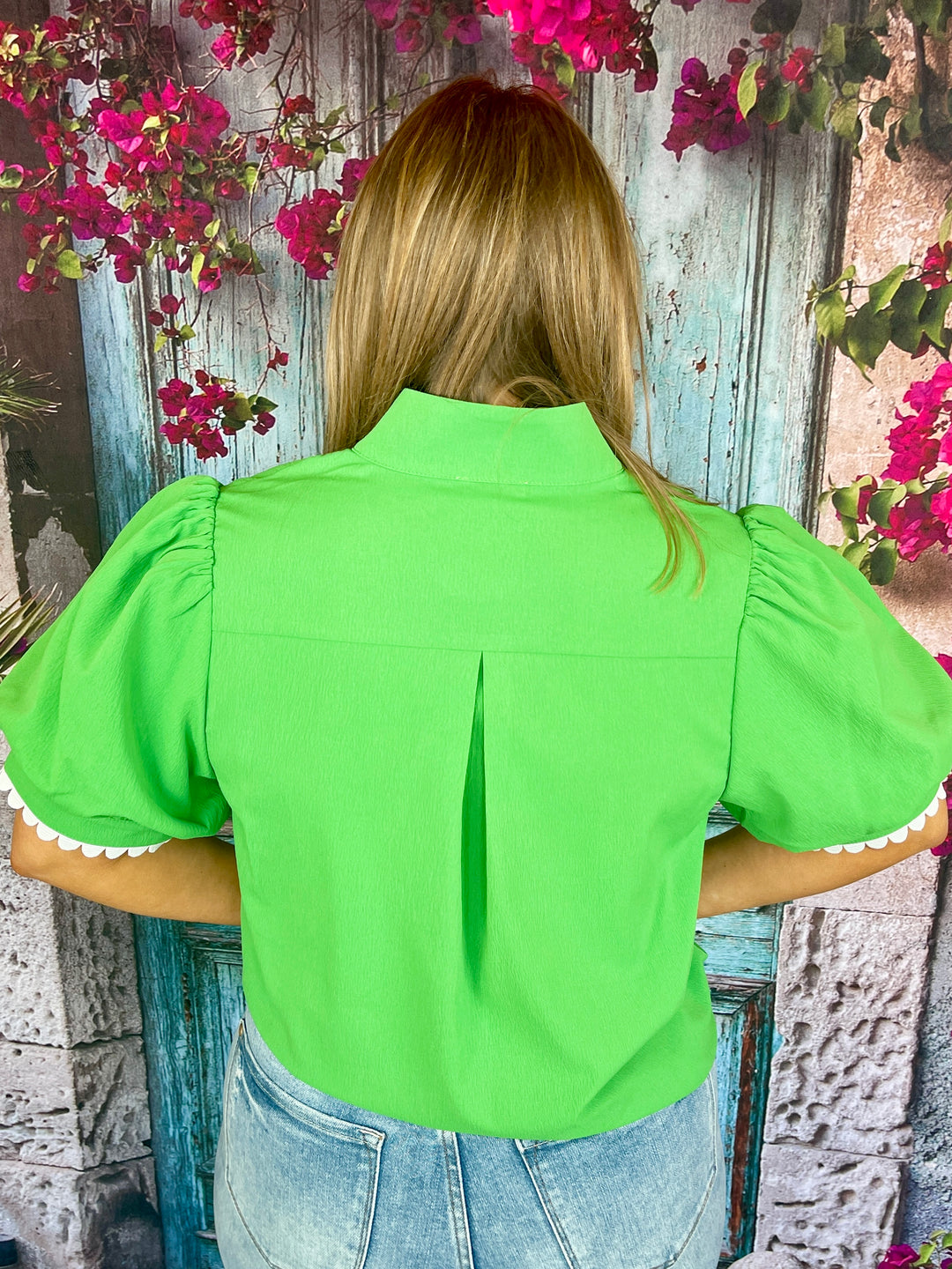 Spring Forward Top - Green