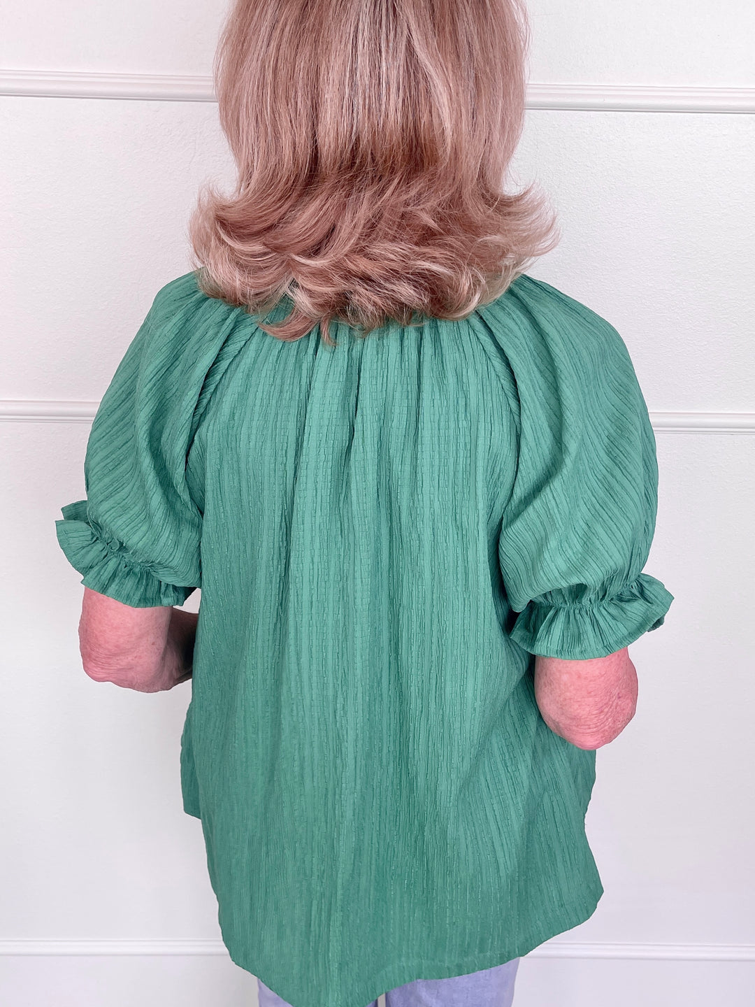 FINAL SALE Go Green Top