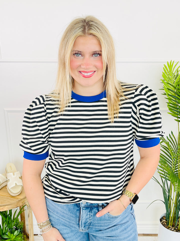 Sassy Stripes Top