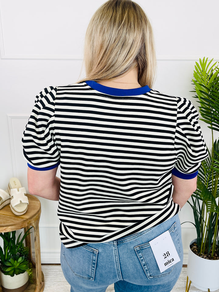 Sassy Stripes Top